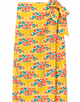 COMPANIA FANTASTICA FALDA MIDI CON ESTAMPADO CITRU