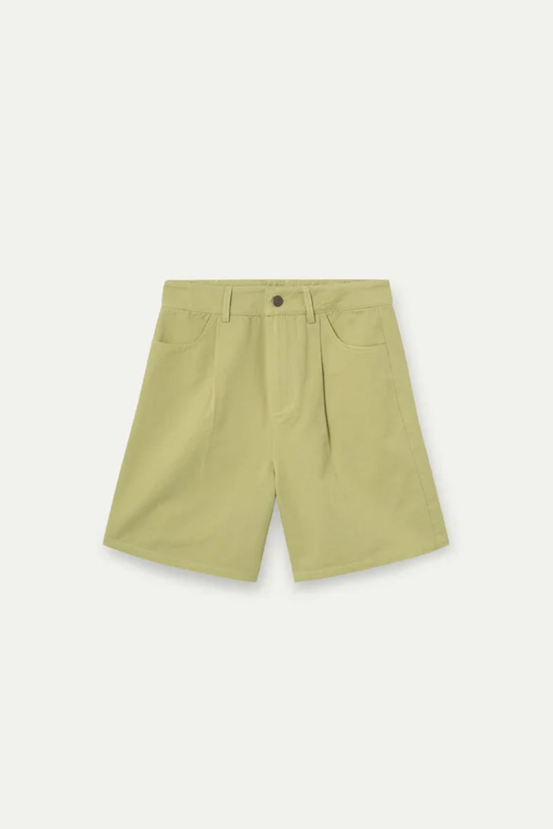 COMPAÑIA FANTASTICA SHORTS VERDE 100% ALGODON