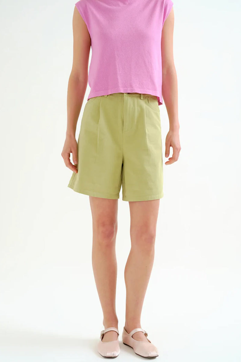 COMPAÑIA FANTASTICA SHORTS VERDE 100% ALGODON