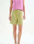 COMPAÑIA FANTASTICA SHORTS VERDE 100% ALGODON