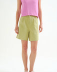 COMPAÑIA FANTASTICA SHORTS VERDE 100% ALGODON