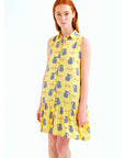 COMPAÑIA FANTASTICA VESTIDO CORTO CON ESTAMPADO BR