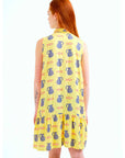 COMPAÑIA FANTASTICA VESTIDO CORTO CON ESTAMPADO BR