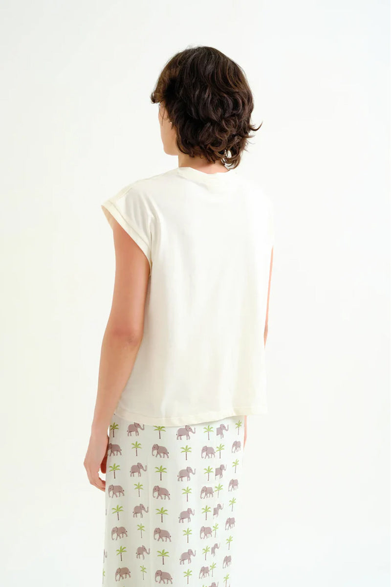 COMPAÑIA FANTASTICA CAMISETA CON ESTAMPADO ELEFANT