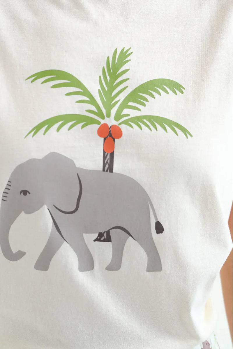 COMPAÑIA FANTASTICA CAMISETA CON ESTAMPADO ELEFANT