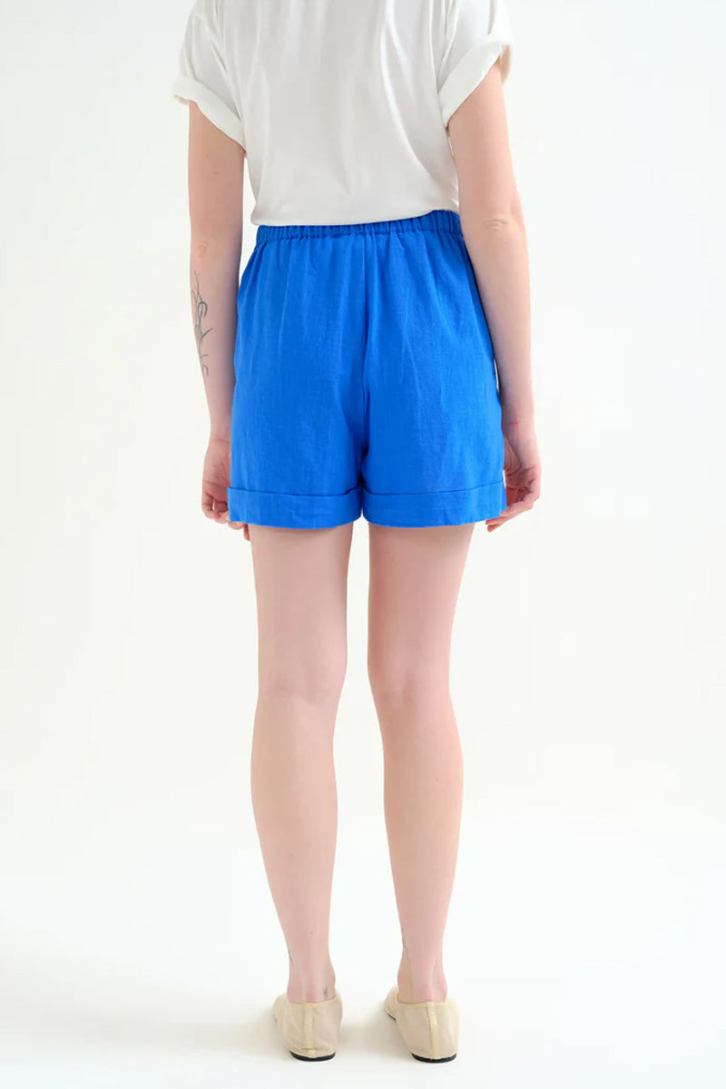 COMPAÑIA FANTASTICA SHORTS 100% ALGODON AZUL MARIN