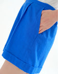 COMPAÑIA FANTASTICA SHORTS 100% ALGODON AZUL MARIN