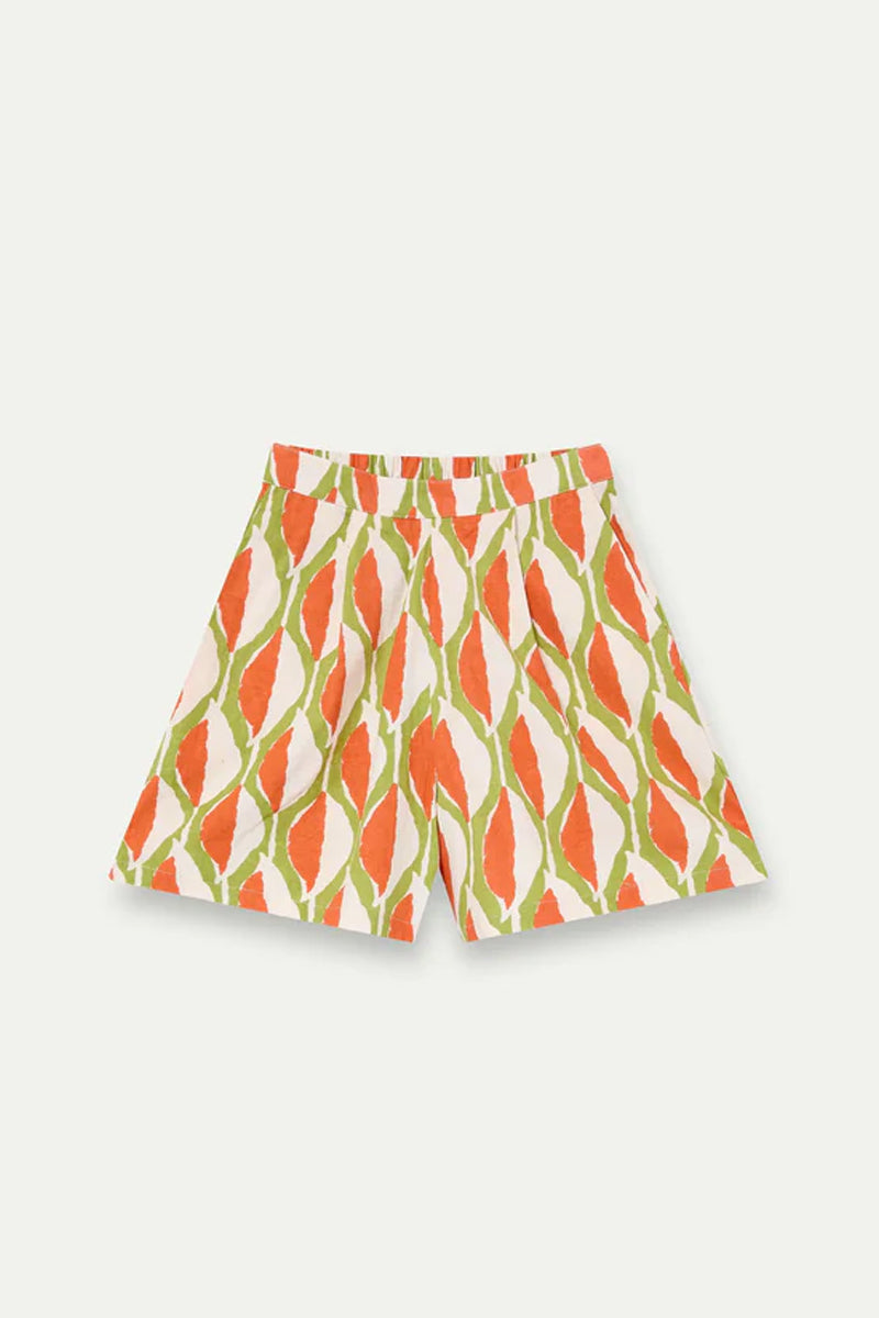 COMPAÑIA FANTASTICA SHORTS CON ESTAMPADO ALOE