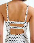 COMPAÑIA FANTASTICA VESTIDO MIDI CON ESTAMPADO DE