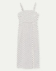 COMPAÑIA FANTASTICA VESTIDO MIDI CON ESTAMPADO DE