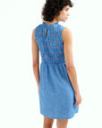 COMPAÑIA FANTASTICA VESTIDO CORTO 100% ALGODON CHA