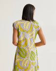 COMPAÑIA FANTASTICA VESTIDO CORTO CON ESTAMPADO GU