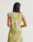 COMPAÑIA FANTASTICA VESTIDO CORTO CON ESTAMPADO GU