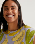 COMPAÑIA FANTASTICA VESTIDO CORTO CON ESTAMPADO GU
