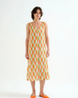 COMPAÑIA FANTASTICA VESTIDO CORTO CON ESTAMPADO AL