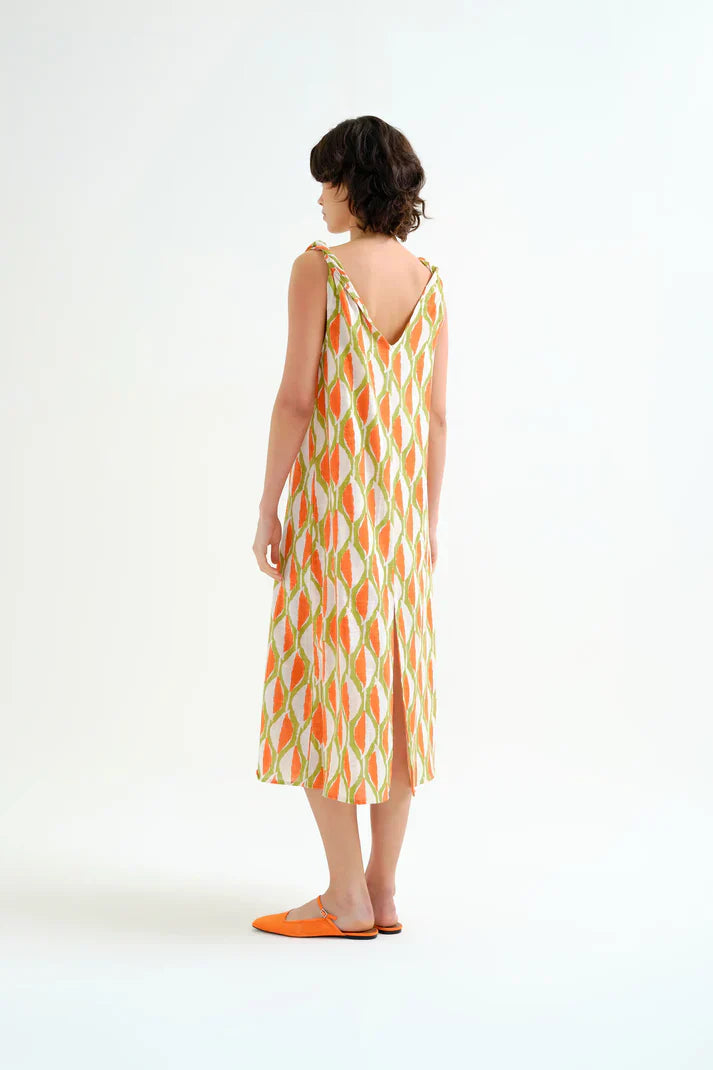 COMPAÑIA FANTASTICA VESTIDO CORTO CON ESTAMPADO AL