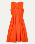COMPAÑIA FANTASTICA VESTIDO MIDI 100% ALGODON NARA