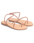NICOLAS LAINAS SANDALIA GRIEGA ELASTICA DEDO NUDE