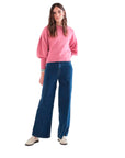COMPAÑIA FANTASTICA JERSEY BASICO DE PUNTO ROSA