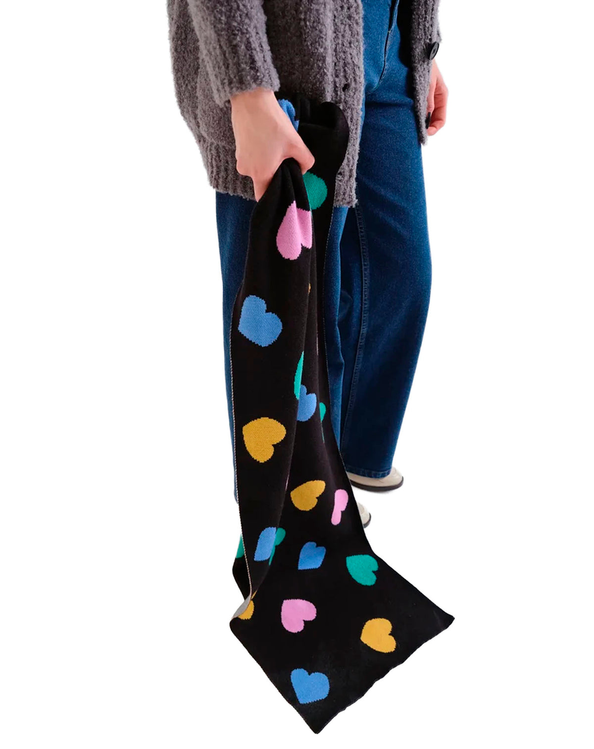 COMPAÑIA FANTASTICA BUFANDA DE PUNTO JACQUARD ESTA