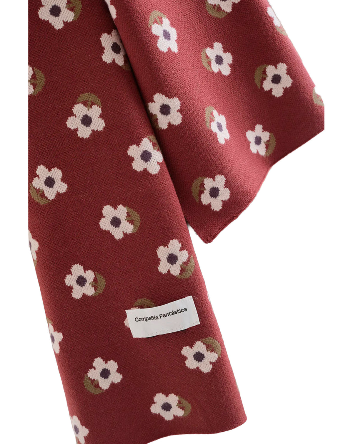 COMPAÑIA FANTASTICA BUFANDA DE PUNTO JACQUARD ESTA