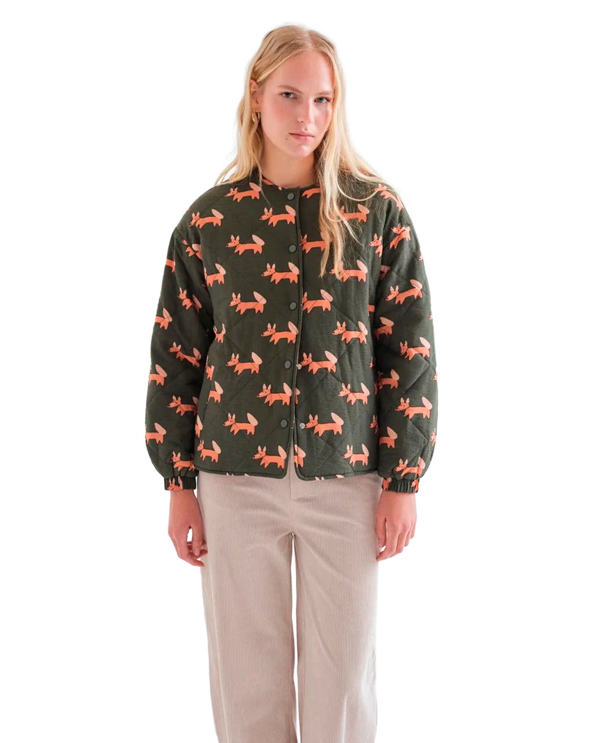COMPAÑIA FANTASTICA CHAQUETA ACOLCHADA CON ESTAMPA