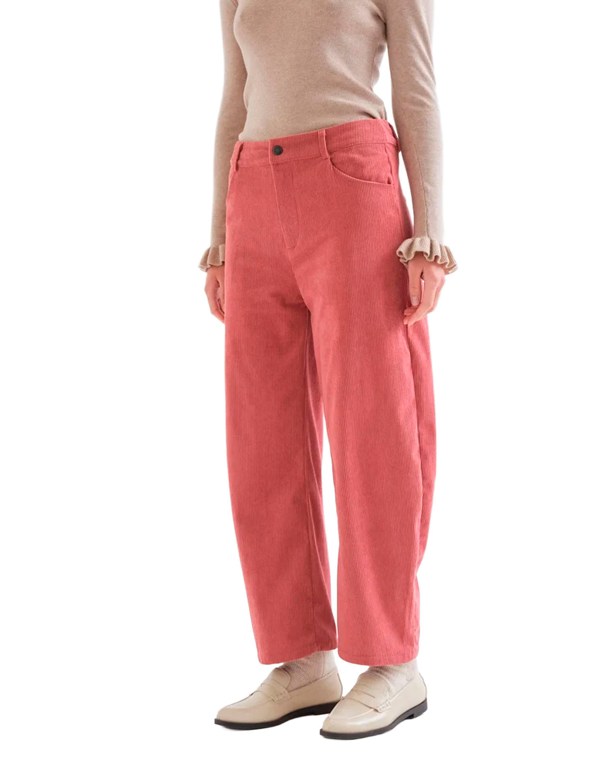 COMPAÑÍA FANTASTICA PANTALÓN DE PANA ROSA