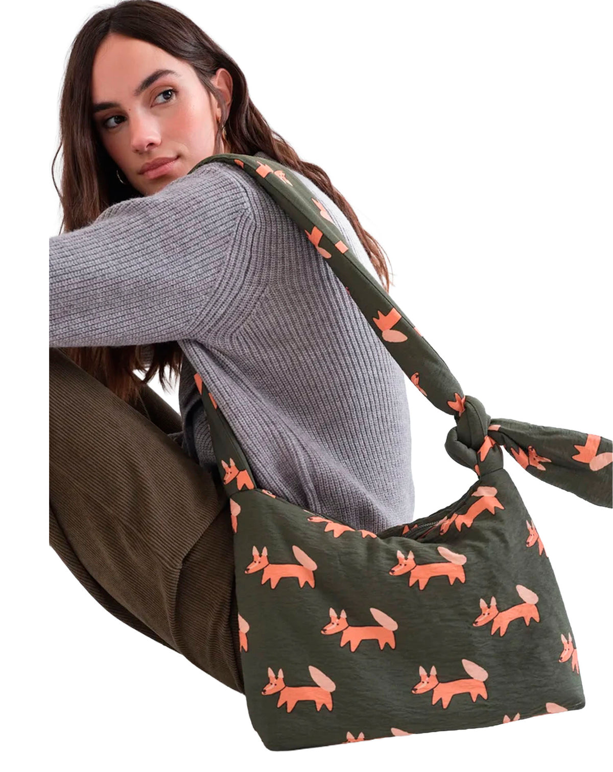COMPAÑIA FANTASTICA BOLSO DE HOMBRO CON ESTAMPADO