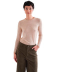 COMPAÑÍA FANTASTICA CAMISETA BÁSICA BEIGE