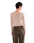 COMPAÑÍA FANTASTICA CAMISETA BÁSICA BEIGE