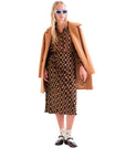 COMPAÑIA FANTASTICA FALDA MIDI CON ESTAMPADO ABERD