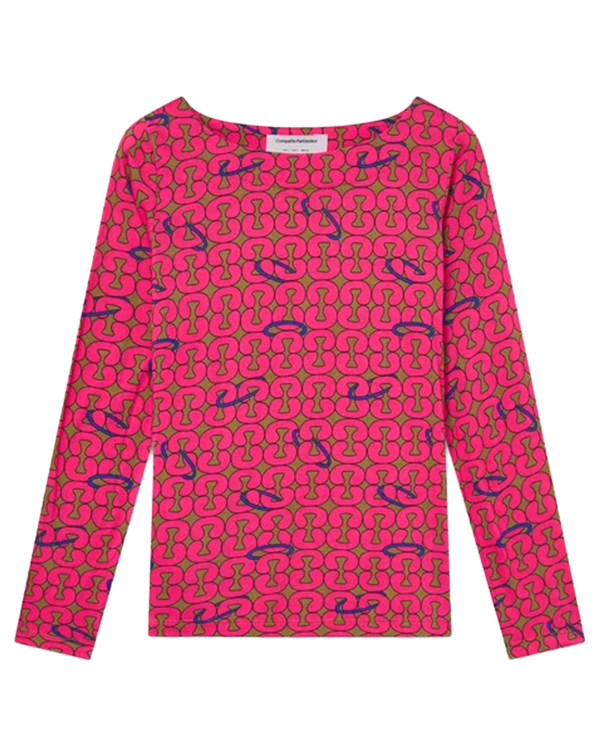 COMPAÑIA FANTASTICA CAMISETA CON ESTAMPADO CATENA