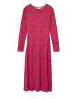 COMPAÑÍA FANTASTICA VESTIDO MIDI CON ESTAMPADO CAT