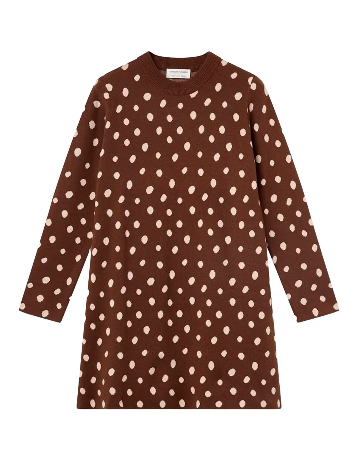 COMPAÑÍA FANTASTICA VESTIDO CORTO CON ESTAMPADO PU