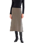 COMPAÑÍA FANTASTICA FALDA MIDI CON ESTAMPADO DE RA