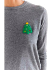 COMPAÑÍA FANTASTICA JESEY GRIS CON ARBOL DE NAVIDA