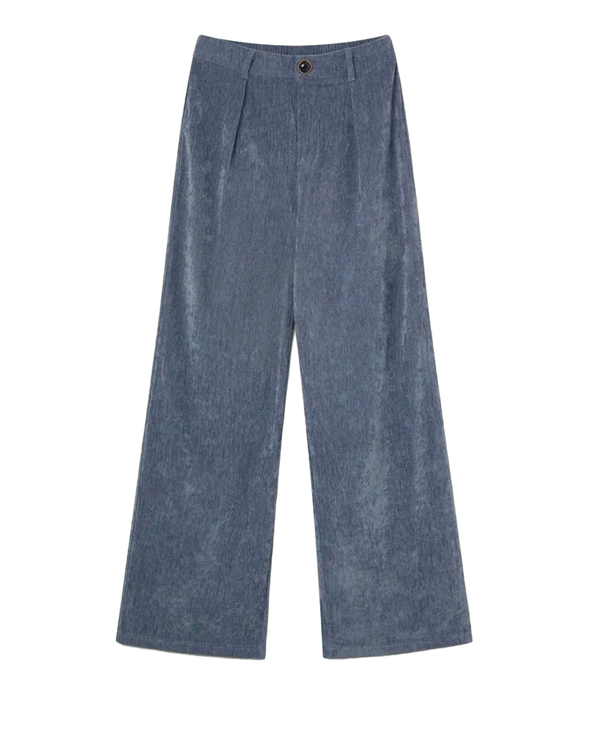 COMPAÑÍA FANTASTICA PANTALÓN ATERCIOPELADO AZUL CL