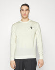 KARL LAGERFELD KNIT CREWNECK CHAMPAGNE