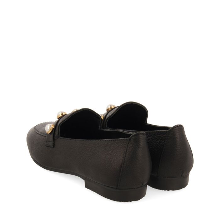 GIOSEPPO MOCASINES NEGRO PERLAS