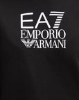 EMPORIO ARMANI EA7 SUDADERA CON CAPUCHA NEGRO