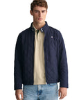 GANT QUILTED WINDCHEATER AZUL MARINO