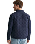 GANT QUILTED WINDCHEATER AZUL MARINO