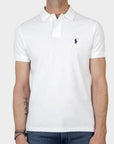 RALPH LAUREN POLO SHORT SLEEVE KNIT WHITE