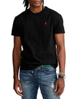 POLO RALPH LAUREN SSCNCLSM SLEEVE T-SHIRT BLACK