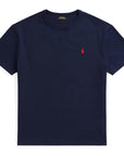 POLO RALPH LAUREN SSCNCLSM SLEEVE T-SHIRT NAVY