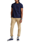 POLO RALPH LAUREN SSCNCLSM SLEEVE T-SHIRT NAVY