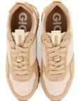 GIOSEPPO SNEAKERS FIELTRO Y STRASS ARDAGGER BEIGE