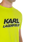 KARL LAGERFELD T-SHIRT CREWNECK LEMON