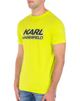 KARL LAGERFELD T-SHIRT CREWNECK LEMON