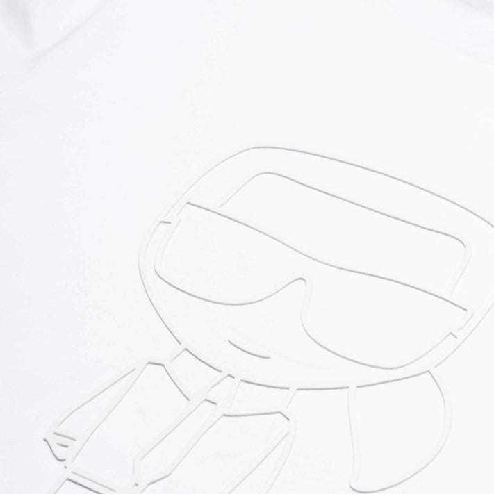 KARL LAGERFELD T-SHIRT CREWNECK WHITE